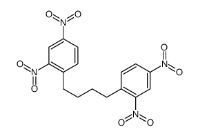1-[4-(2,4-dinitrophenyl)butyl]-2,4-dinitrobenzene结构式