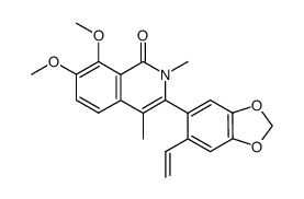 4-methyl-1-oxoanhydroberberine Structure