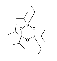 2,2,4,4,6,6-hexa(propan-2-yl)-1,3,5,2,4,6-trioxatrisilinane Structure