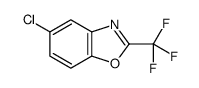 5-氯-2-(三氟甲基)苯并[d]噁唑结构式