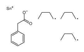 tributylstannyl 2-phenylacetate结构式