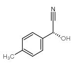 (R)-(+)-4-甲基苯乙醇腈结构式