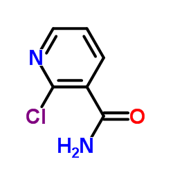 2-氯烟酰胺结构式