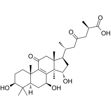 Ganoderic acid C2 structure