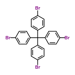 四(4-溴苯)甲烷结构式