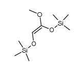 (Z)-4-methoxy-2,2,7,7-tetramethyl-3,6-dioxa-2,7-disilaoct-4-ene结构式