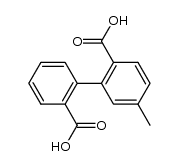 5-methyl-diphenic acid Structure