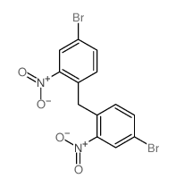 Benzene,1,1'-methylenebis[4-bromo-2-nitro- Structure