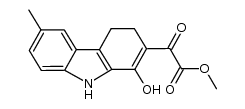 methyl 2-(6-methyl-1-oxo-2,3,4,9-tetrahydro-1H-carbazol-2-yl)oxoacetate结构式