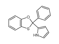 2-[2-(2-Phenyl-1,3-benzoxathiolyl)]pyrrole结构式