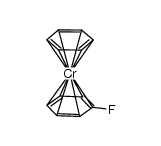 fluorobenzene(benzene)chromium Structure