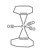 (η(2)-cis-C8H14)2Fe(CO)3 Structure