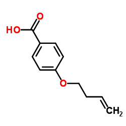 4-(3-Butenyloxy)benzoic Acid Structure