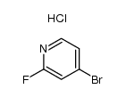 4-bromo-2-fluoropyridine hydrochloride Structure