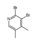 2,3-Dibromo-4,5-dimethylpyridine Structure