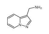吡唑并[1,5-a]吡啶-3-甲胺结构式