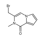 3-(bromomethyl)-2-methylpyrrolo[1,2-a]pyrazin-1(2H)-one Structure