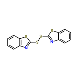 2,2'-Dithiobis(benzothiazole) structure