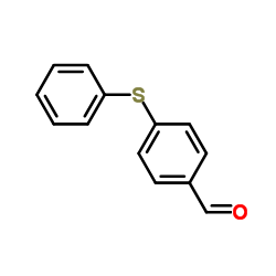 4-苯硫基苯甲醛结构式