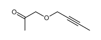 2-Propanone, 1-(2-butynyloxy)- (9CI) Structure
