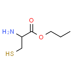 Cysteine, propyl ester (9CI) Structure