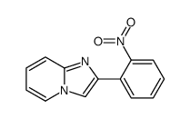 2-(2-NITROPHENYL)H-IMIDAZO[1,2-A]PYRIDINE结构式