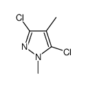 3,5-Dichloro-1,4-dimethyl-1H-pyrazole Structure
