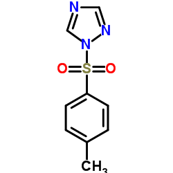 1-对甲苯磺酰基-1,2,4-三唑结构式
