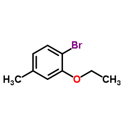 1-Bromo-2-ethoxy-4-methylbenzene结构式
