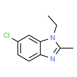1H-Benzimidazole,6-chloro-1-ethyl-2-methyl-(9CI) Structure