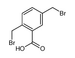 2,5-bis(bromomethyl)benzoic acid结构式