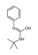 1-tert-butyl-3-phenylurea结构式
