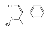 methyl-p-tolyl-glyoxime结构式