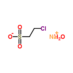 Sodium 2-chloroethanesulfonate hydrate (1:1:1) Structure