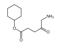 cyclohexyl 5-amino-4-oxopentanoate结构式