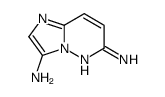 imidazo[1,2-b]pyridazine-3,6-diamine结构式