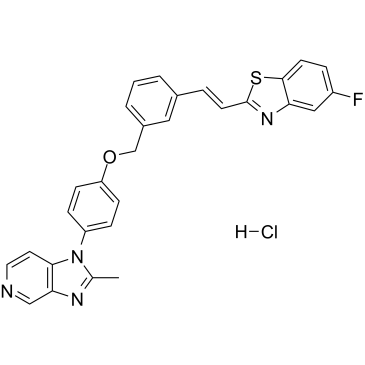 CP-96021 hydrochloride结构式