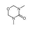 3,5-Dimethyl-1,3,5-oxadiazinan-4-one结构式