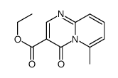 6-Methyl-4-oxo-4H-pyrido[1,2-a]pyrimidine-3-carboxylic acid ethyl ester structure