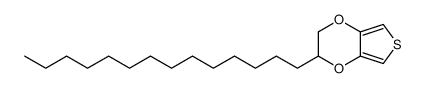 3-tetradecyl-2,3-dihydrothieno[3,4-b][1,4]dioxine结构式