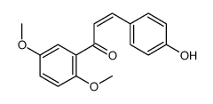 1-(2,5-dimethoxyphenyl)-3-(4-hydroxyphenyl)prop-2-en-1-one Structure