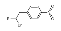 1-(2,2-dibromo-ethyl)-4-nitro-benzene结构式