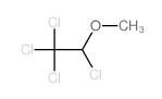 Ethane,1,1,1,2-tetrachloro-2-methoxy- Structure