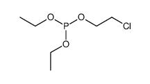 phosphorous acid diethyl ester-(2-chloro-ethyl ester) Structure