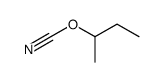 sec-Butyl cyanate structure