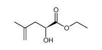 ethyl (2S)-2-hydroxy-4-methyl-4-pentenoate Structure