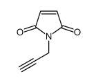 N-炔丙基马来酰亚胺结构式