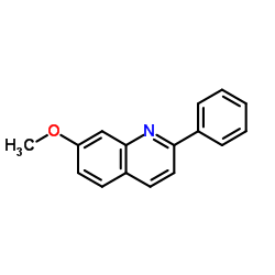 7-Methoxy-2-phenylquinoline Structure