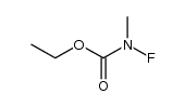 N-fluoro-N-methylurethan结构式