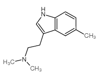 5-methyl-n,n-dimethyltryptamine Structure